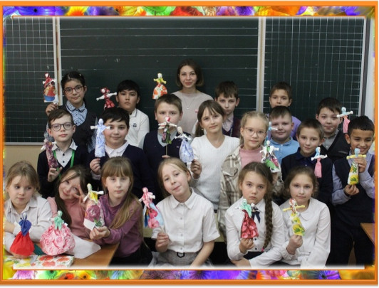 Кукла Масленица.